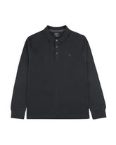 Men's Full Sleeve Polo - Black